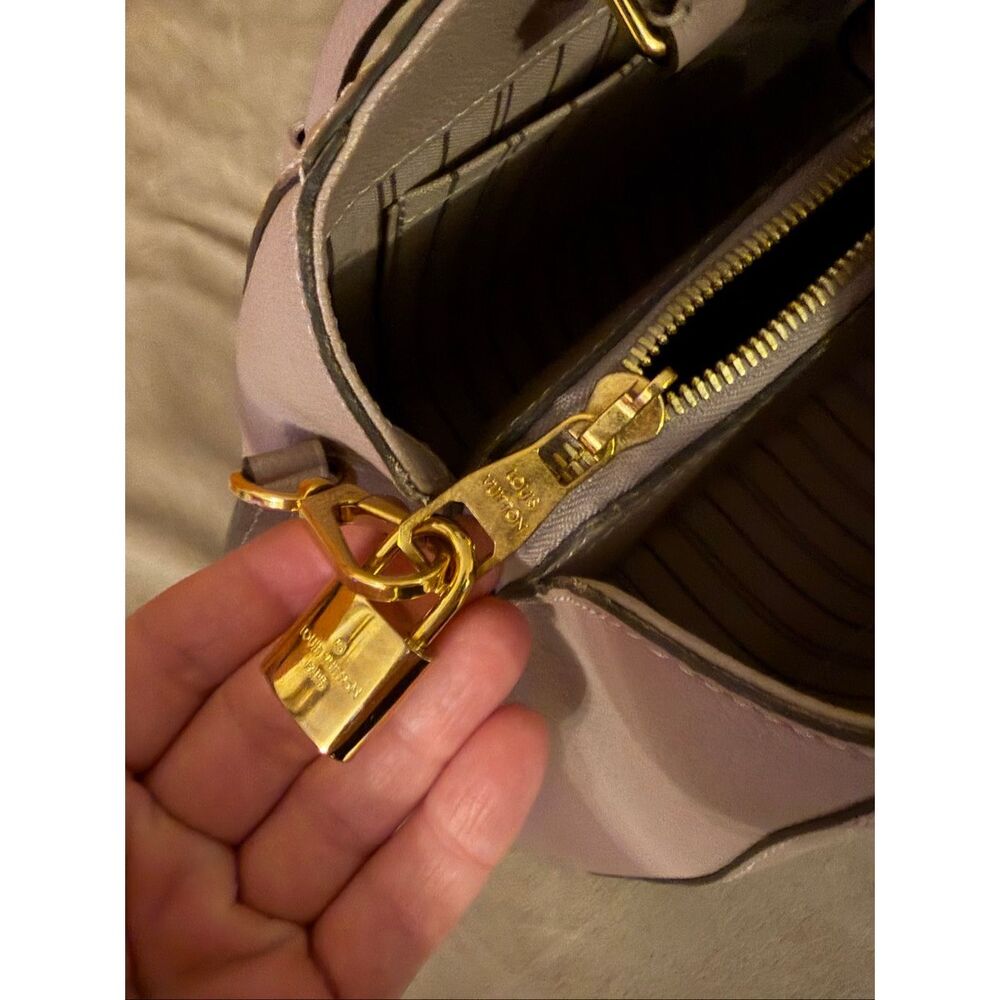 Louis Vuitton Montaigne Handbag Monogram Empreinte Leather MM - Picture 9 of 17